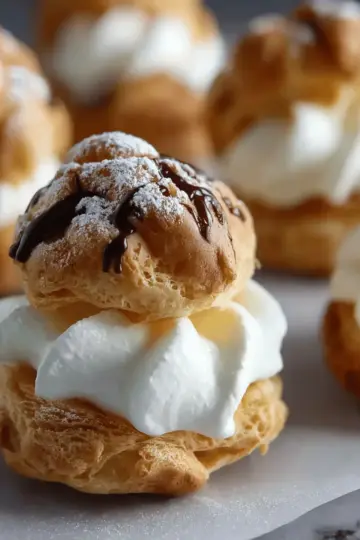 Homemade Cream Puffs