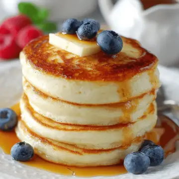 Fluffy Pancakes (Easy and Quick)
