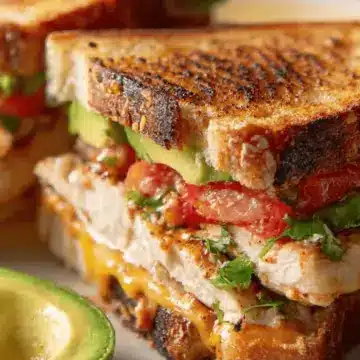 Chipotle Chicken Avocado Melt
