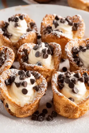 Mini Cannoli Cups