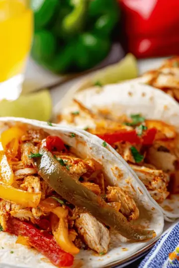 Crockpot Chicken Fajitas