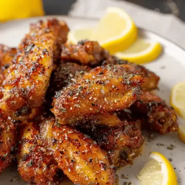 Honey Lemon Pepper Wings