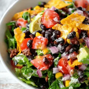 Black Bean Taco Salad Recipe
