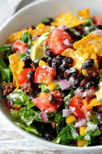Black Bean Taco Salad Recipe