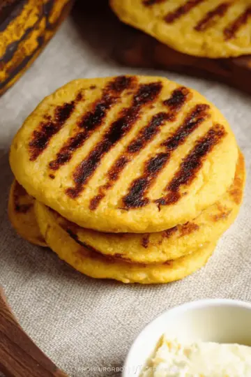 Ripe Plantain Arepas (Arepas de Plátano Maduro)