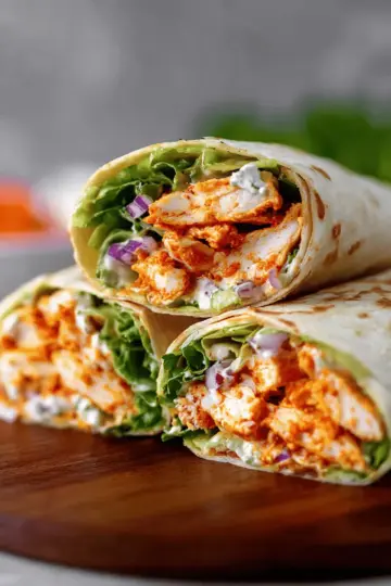 Buffalo Chicken Wraps