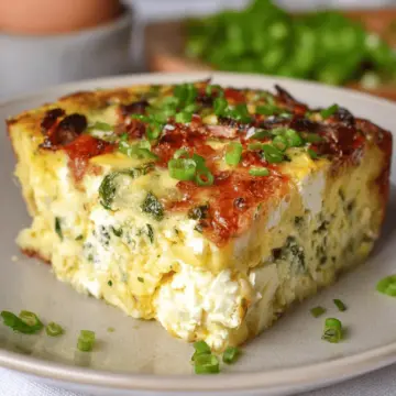 Cottage Cheese Egg Bake