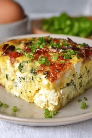 Cottage Cheese Egg Bake