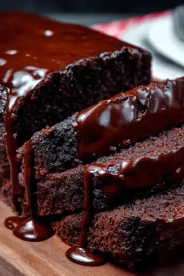 Hot Fudge Brownie Bread