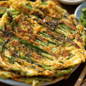 Pajeon (Korean Scallion Pancakes)