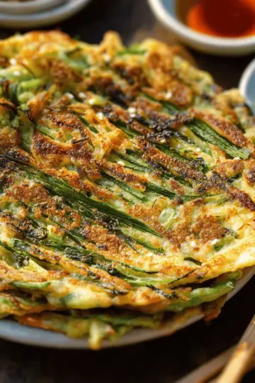 Pajeon (Korean Scallion Pancakes)