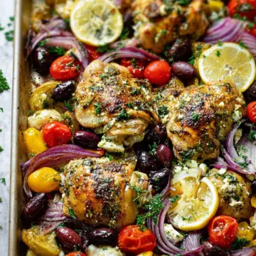 Greek Sheet Pan Chicken