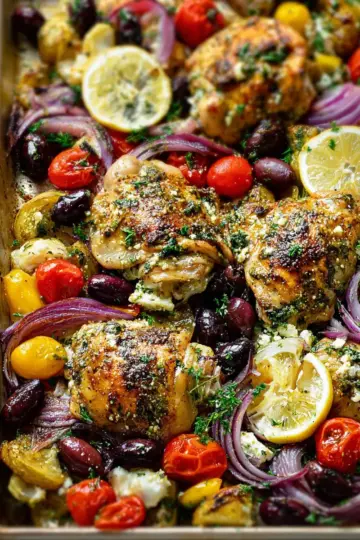 Greek Sheet Pan Chicken
