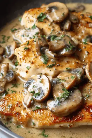 Creamy Mushroom Chicken