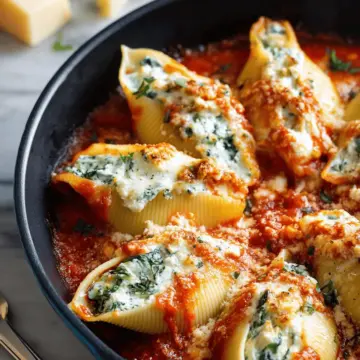 The Best Easy Ricotta Stuffed Shells