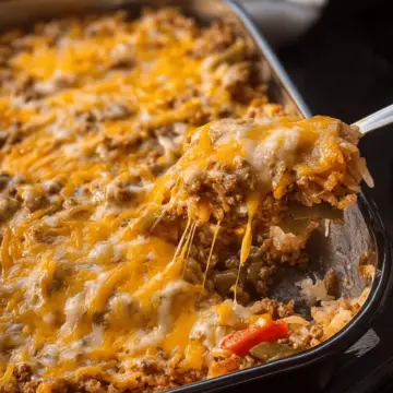 Easy Hobo Casserole Recipe with Beef