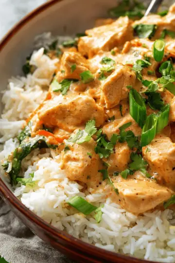 Coconut Chicken Rice Bowl
