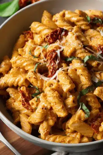 Vegan Creamy Sundried Tomato Pasta