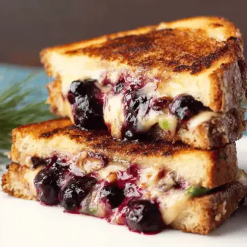 Blueberry Grilled Cheese