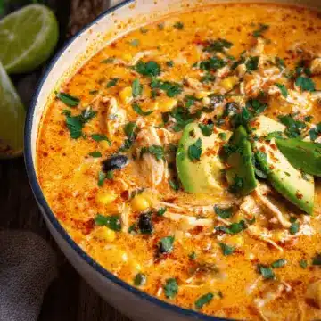 Creamy Chicken Enchilada Soup