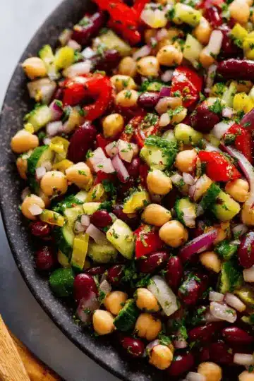 Mediterranean Bean Salad