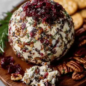 Cranberry Pecan Cheese Ball