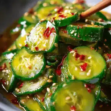 Easy Asian Cucumber Salad
