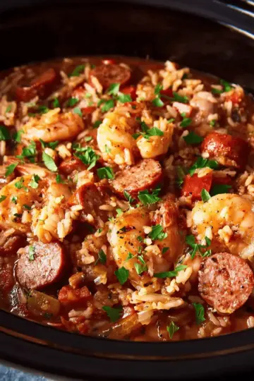 Slow Cooker Jambalaya