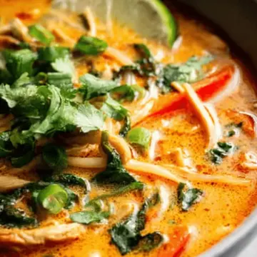 Easy Thai Chicken Curry Soup