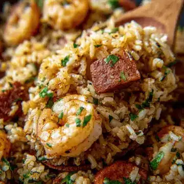 Shrimp & Sausage Dirty Rice