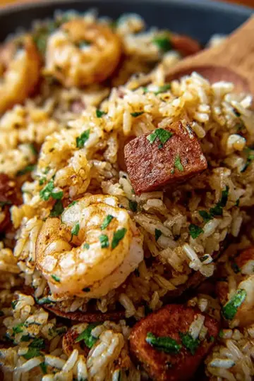Shrimp & Sausage Dirty Rice