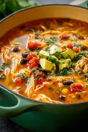 Chicken Enchilada Soup