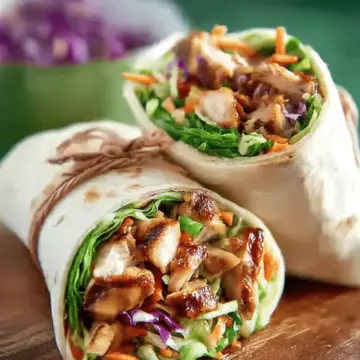 Teriyaki Chicken Wraps