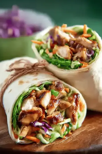 Teriyaki Chicken Wraps