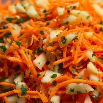 Shredded Apple Carrot Salad