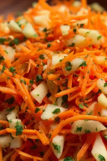 Shredded Apple Carrot Salad