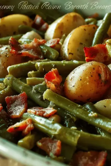 Country Ranch Green Beans ‘n Potatoes with Bacon