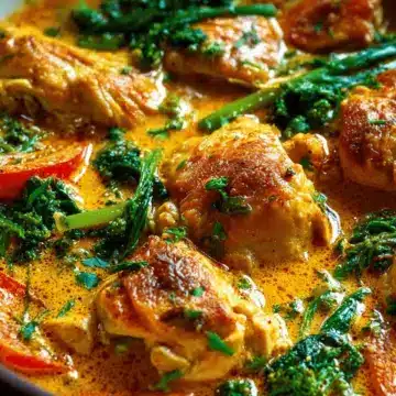 Easy, One-Pot Coconut Thai Chicken Curry