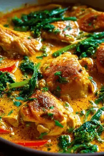 Easy, One-Pot Coconut Thai Chicken Curry