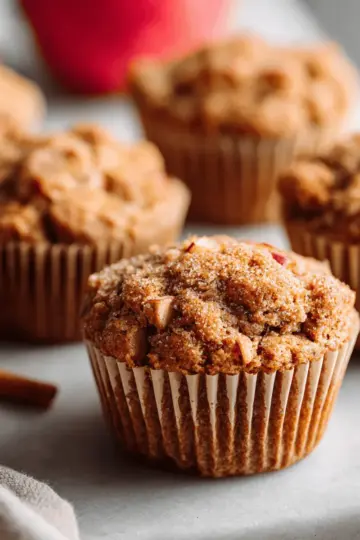 Easy Vegan Apple Muffins