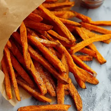 Crispy Baked Sweet Potato Fries