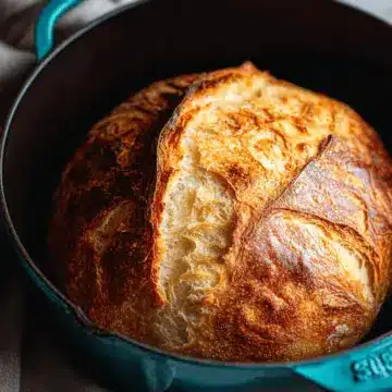 Easy Dutch Oven No Knead Bread
