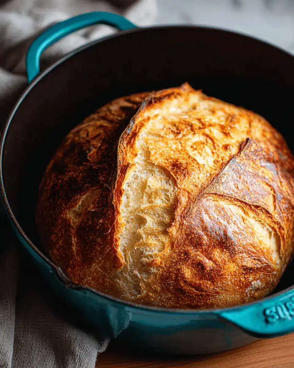 Easy Dutch Oven No Knead