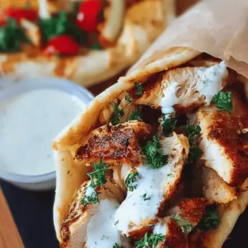 Chicken Shawarma with Garlic Sauce