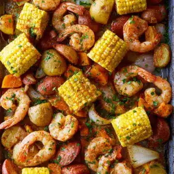 Sheet Pan Shrimp Boil