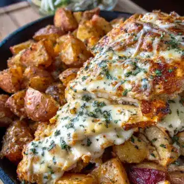 Garlic Parmesan Chicken and Potatoes