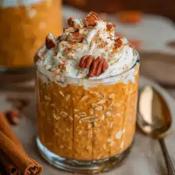 Pumpkin Pie Overnight Oats