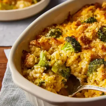 Broccoli Casserole with Rice