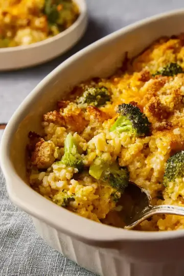 Broccoli Casserole with Rice