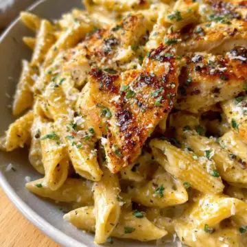 Garlic Parmesan Chicken and Pasta (One-Pan)